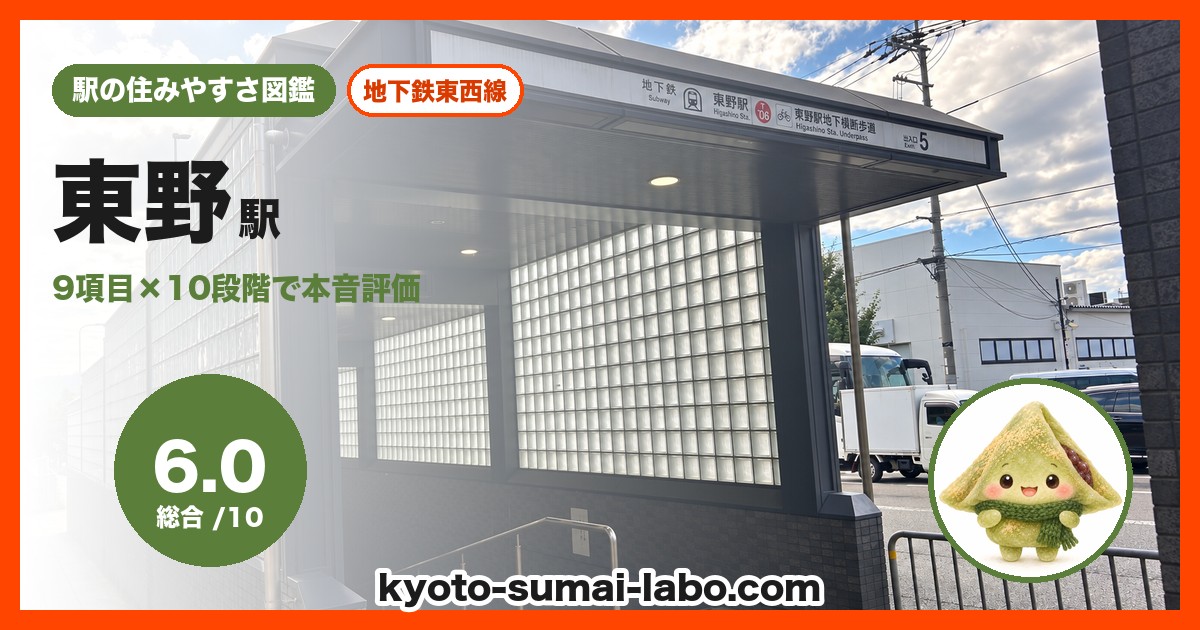 東野駅の住みやすさアイキャッチ
