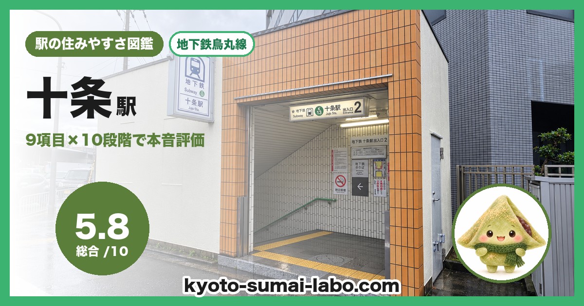 十条駅の住みやすさアイキャッチ