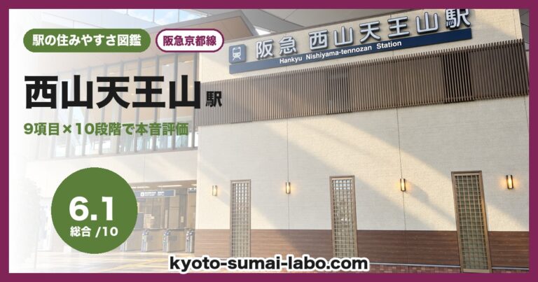西山天王山駅
