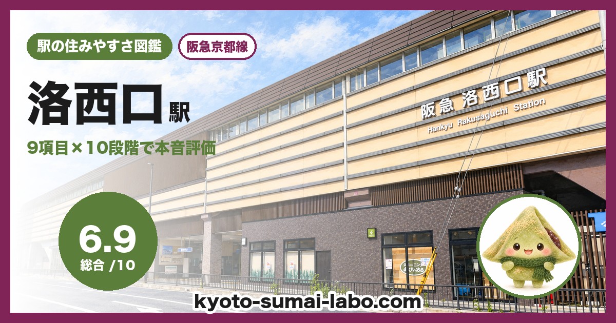 洛西口駅の住みやすさアイキャッチ