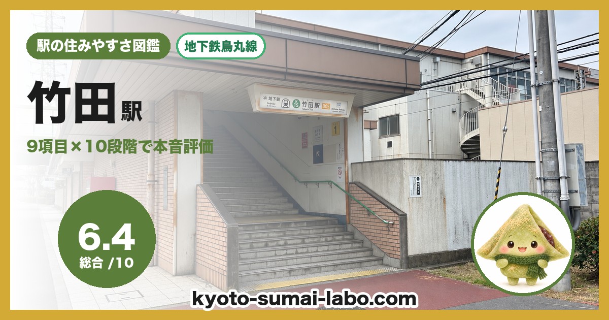 竹田駅の住みやすさアイキャッチ